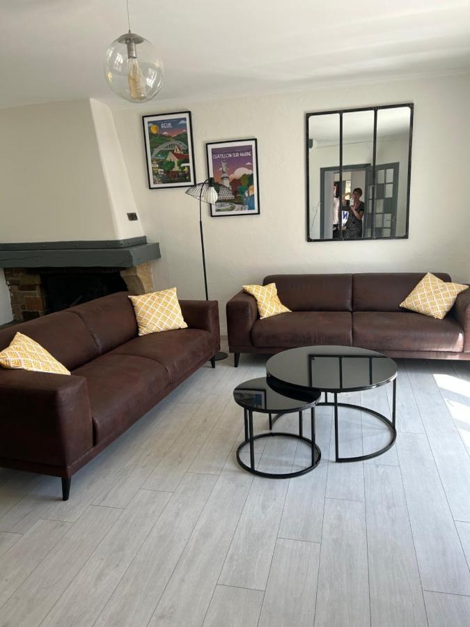 Вилла Chez Brigitte Chatillon-sur-Marne Экстерьер фото